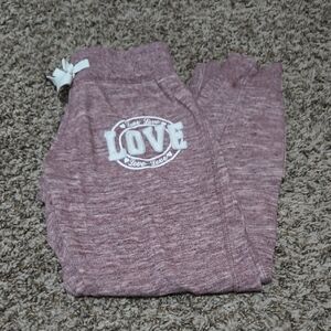 Reflex Kids Pink Love Joggers